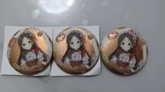 缶バッジ 中国限定 ロリータ 倉本 千奈 3点 学園アイドルマスター