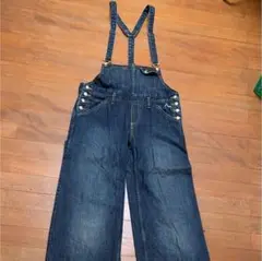 EVISU ☆エビス☆サロペット☆オーバーオール☆レディースデニム☆27インチ EVISU ☆エビス☆サロペット☆オーバーオール☆レディースデニム