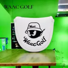⭐️【新品未使用】WAAC GOLF パター ホワイト マレット マグネット　白