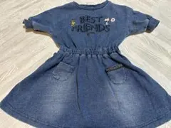 BREEZE デニムワンピース 80サイズ