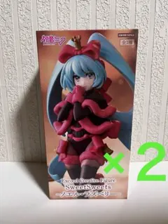 【新品未開封】初音ミク　 SweetSweets ノエル・ラズベリー　２個セット