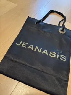 【新品】JEANASIS ショップ袋 ショッパー ブラックのサムネイル