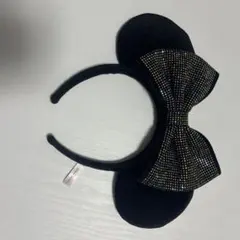 ディズニー カチューシャ ミニー ラメ