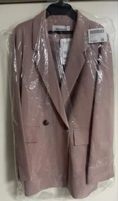 タグ付き新品未使用 ロングテーラードジャケット MISCH MASCH M モカ