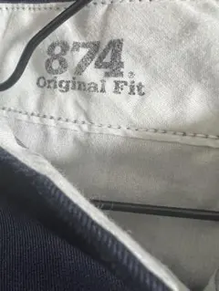 Dickies 874 ワークパンツ W32 紺 ネイビー チノパン