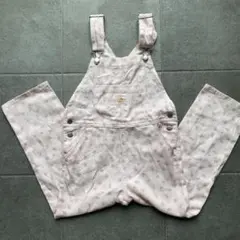 しまむら micorrid ayanoコラボ 花柄サロペット 120