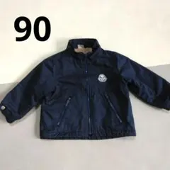 petit main ネイビー ジャケット 90