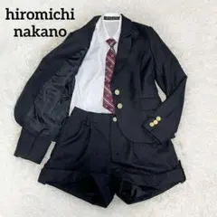 ヒロミチ ナカノ フォーマルスーツ　金ボタン　ショートパンツ　4点セット　160