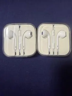 iPhone Apple イヤフォン 2個セット