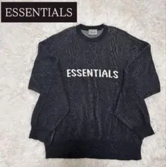FOG ESSENTIALS LOGO KNIT ニット　ブラック