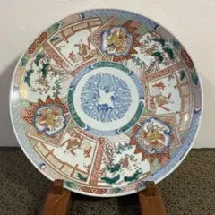 古伊万里 江戸時代中期 多彩な花柄の陶器の皿 - メルカリ