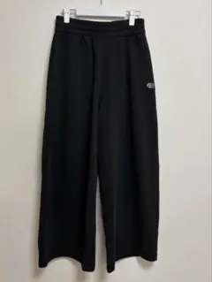 DIESEL スウェットパンツ オーバルDロゴ 黒