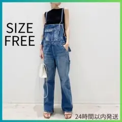 特価 未使用 レディース サロペット デニム ダメージ 人気 オーバーオール