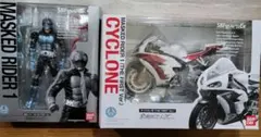 S.H.フィギュアーツ サイクロン号(仮面ライダーTHE FIRST)&1号