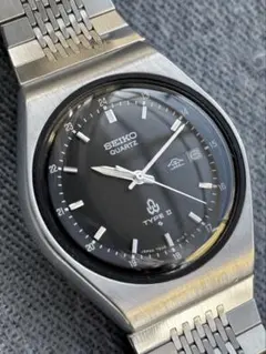 SEIKO TYPE-Ⅱクォーツ 1977年 マットブラック