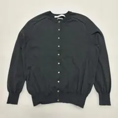 【FRAMe WORK】カーディガン　ニット　コットン　春夏用　グレー