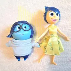 インサイドヘッド ヨロコビ　カナシミ　トーキングアクションフィギュア 2体セット
