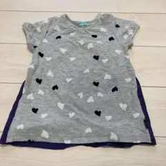 hakka k ハート柄 Tシャツ 120サイズ