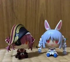 a*n様 ホロライブ宝鐘マリン、兎田ぺこら ちょこのっこフィギュア＋おまけ