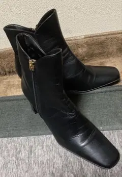 テット様 ♡ビューフォート ショートブーツ ジッパー付 黒 23.5cm