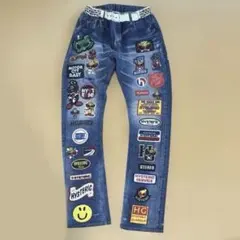 ヒスミニ パンツ ライクアデニム 140