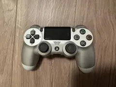 PS4 DUALSHOCK4 コントローラー　シルバー×ホワイト