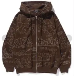 XLARGE×PLUTO モヘア ジップアップ フーディー M - メルカリ