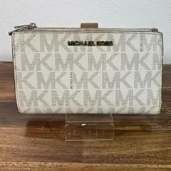 D*T様 MICHAEL KORS 二つ折り財布 ベージュ