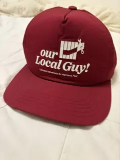 radial バーガンディキャップ