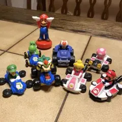マリオカート フィギュア カート まとめ売り マリオ ヨッシー ピーチ他