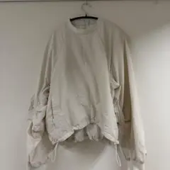 emmi トップス　ギャザープルオーバー