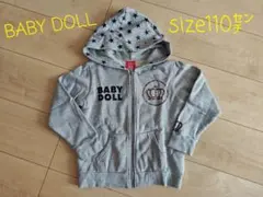 美品！BABY DOLL（ベビードール） パーカー ㌢
