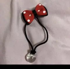 キッズ　ヘアゴム　ジュニア　ミニー　ディズニー　女の子　平成　平成レトロ