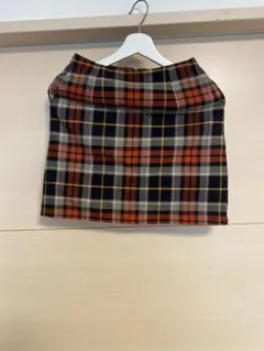 BEAUTY&YOUTH チェック柄ミニスカート Sサイズのサムネイル