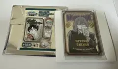 僕のヒーローアカデミア　原画展　心操人使　パブミラー風アクリルステッカー