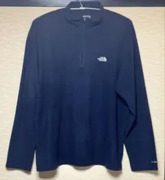 THE NORTH FACE ネイビー ハーフジップフリースカットソー