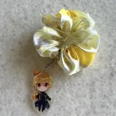 るぅとくん シュシュ＆キーホルダー おまけの缶バッチ付き