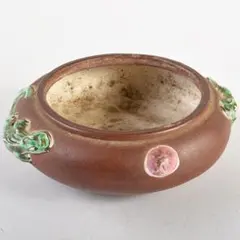 中国 竹根彫刻 瓢箪文 水孟 筆洗 M R6244E - メルカリ