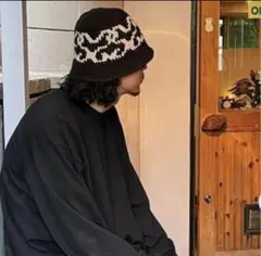 クラッシャーハット 秋冬 ニット帽 韓国ファッション ストリート系