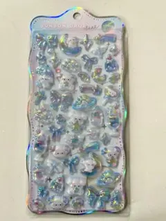 【正規品】ボンボンドロップシールちゅるきら わんわん