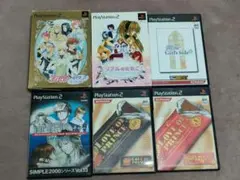 Playstation2ソフト　女の子向け系6点セット