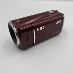 186001 現状品 JVC ジェーブイシー ビデオカメラ Everio GZ-HM450-R  レッド 付属品付き [250528HM220279] 186001 訳アリ品 JVC ジェーブイシー ビデオカメラ Everio GZ-HM450-R