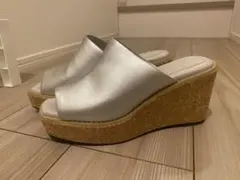 AZUL ウェッジサンダル　シルバー