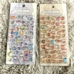 国内正規品　クリアぷくぷくキャンディシール