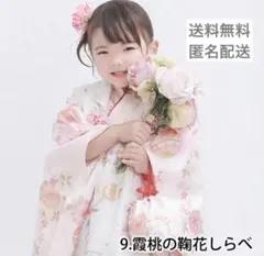 KYOETSU被布9点フルセット七五三 着物 3歳 女の子 753 匿名配送