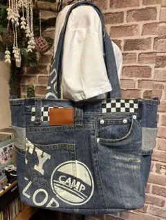 デニムリメイクバッグ
