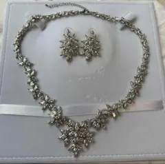 STELLA BRIDAL ウェディングジュエリー ネックレス＆ピアス