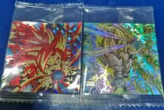 ドラゴンボール超戦士シールウエハース超　ゴジータ２枚セット