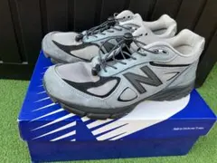28.0cm 990V4 New Balance Arctic Grey ブルー