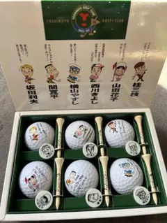 TOSHIMOTO GOLF CLUB イラスト入りゴルフボール8個セットのサムネイル